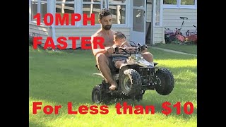 Pit Bike or ATV Speed Limiter REMOVAL [upl. by Bonny]