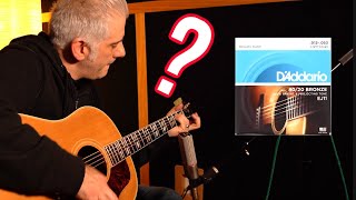 Does Acoustic String Gauge Make a Difference [upl. by Bravin]