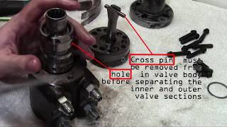 Hydraulic Steering Orbital Valve Rebuild and How it Works [upl. by Oflodur]