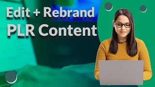 PLR Training  How to Edit and Rebrand PLR Products 2024 [upl. by Rafter]