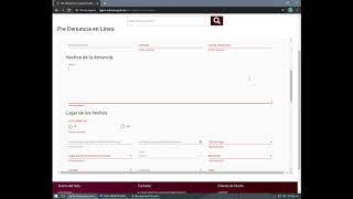 ¿CÓMO REALIZAR UNA DENUNCIA EN LINEA [upl. by Petunia667]