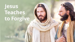 Matthew 18  Forgive 70 Times 7  The Bible [upl. by Adnarrim285]