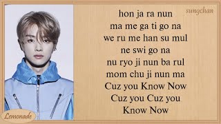 NCT U  Know Now Easy Lyrics [upl. by Westhead323]