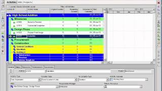 Adding Activities In Primavera P6 [upl. by Otsuaf601]