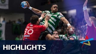 Sporting vs Veszprem  Highlights  Last 16  VELUX EHF Champions League 201819 [upl. by Yuk]