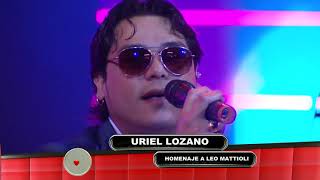 Uriel Lozano en Homenaje a Leo Mattioli vivo en Pasión de Sábado 6 8 2016 [upl. by Lira775]