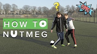 HOW TO NUTMEG  Learn these important football skills [upl. by Hirza]