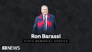 IN FULL State Memorial Service for AFL legend Ron Barassi at the MCG  ABC News [upl. by Lenno]