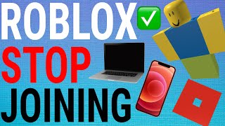 How To Stop People From Joining Your Games on Roblox PC amp Mobile [upl. by Hsima]