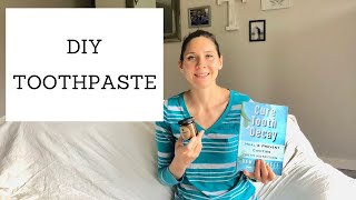 Organic Toothpaste Recipe  FAST amp EASY HOMEMADE DIY  Bumblebee Apothecary [upl. by Bing]