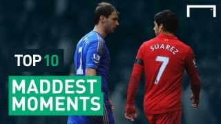 Top 10 Maddest Moments In Football [upl. by Ralli]