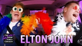 Elton John Carpool Karaoke [upl. by Tomkin]