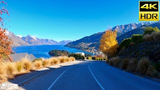 【4K HDR】Driving Queenstown New Zealand [upl. by Naeloj]