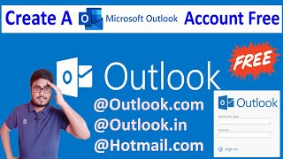 How To Create A Microsoft Outlook Account Free In 2022  Create Microsoft Outlook Email Address 2022 [upl. by Dearborn]