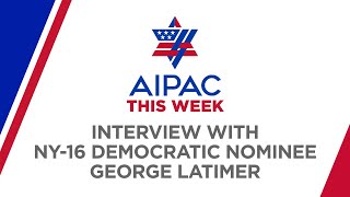 George Latimer sits down with AIPAC [upl. by Addison510]