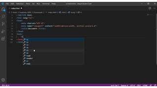 1 Crear una página Web con Visual Studio Code [upl. by Nunnery]