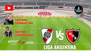 RIVER vs NEWELLS  EN VIVO [upl. by Inimak742]