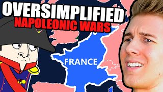 Californian Man Reacts to quotThe Napoleonic Warsquot OverSimplified Reaction [upl. by Juback]