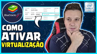 COMO ATIVAR A VIRTUALIZAÇÃO DO SEU PC PRA EMULADORES [upl. by Norga]