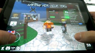 PLAYING ROBLOX ON MY IPAD [upl. by Glorianna616]