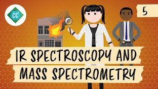 IR Spectroscopy and Mass Spectrometry Crash Course Organic Chemistry 5 [upl. by Arodaeht313]