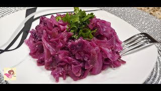 Red cabbage Quick and easy RED CABBAGE recipe [upl. by Aierb]