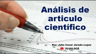 Análisis de articulo científico [upl. by Renie582]