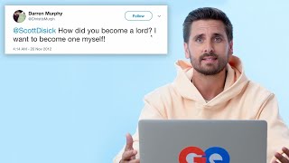 Scott Disick Replies to Fans on the Internet  Actually Me  GQ [upl. by Anders]