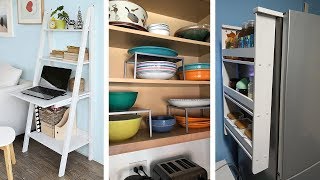 22 Super Storage Ideas for Small Apartments [upl. by Anitnuahs]