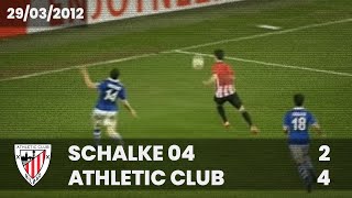 ⚽️ Europa League 1112 14 final Ida I Schalke 04 2  Athletic Club 4 I LABURPENA [upl. by Dis]