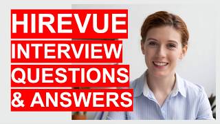 HIREVUE Interview Questions Tips and Answers How to PASS a HireVue Interview [upl. by Enitsirhc595]