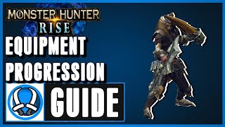 MH Rise Dual Blades Equipment Progression Guide Recommended Playing [upl. by Ecnarrat]