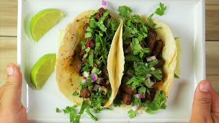 Carne Asada Mexican Street Tacos Recipe  MIND BLOWINGLY DELICIOUS [upl. by Kedezihclem604]