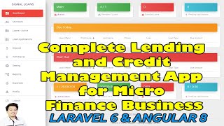 Lending and Credit Management App for Micro Finance Business  Free Source Code Download [upl. by Kutzenco302]