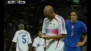 Zidane headbutt [upl. by Ennaear]