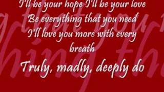 Savage Garden amp Truly Madly Deeply lyrics [upl. by Neelon462]