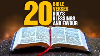 The Best Bible Verses For Gods Favour and Blessings [upl. by Athalla358]